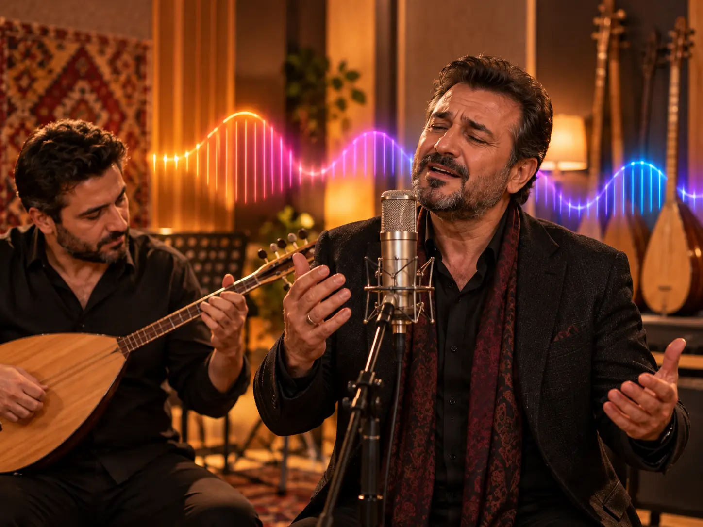 Arabesk ve türkü tarzında özel şarkı